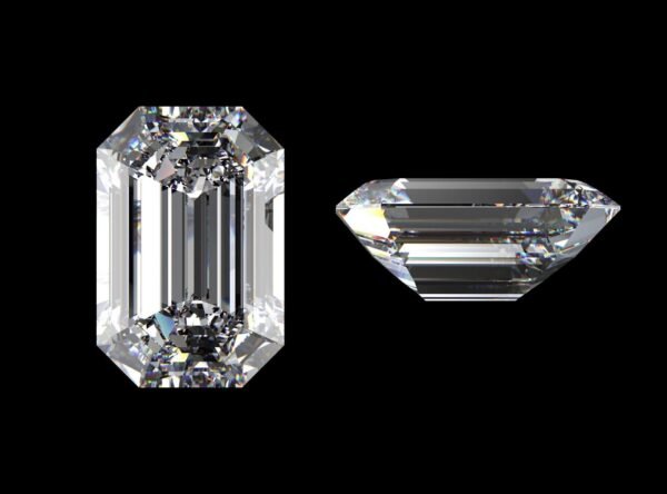 Diamond VVS1-D Emerald - Image 3