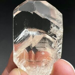 Natural Diamond-Cut Topaz Crystal